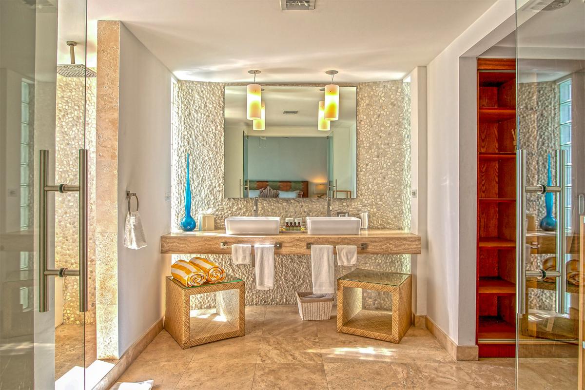 Luxury Villa rental St Martin - Bathroom 1
